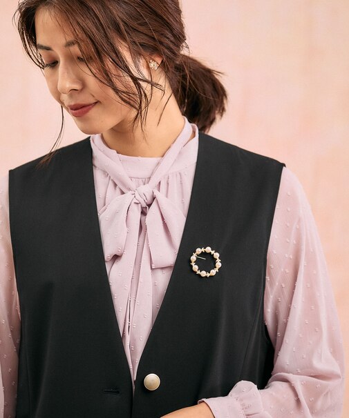 パールブローチ/611429