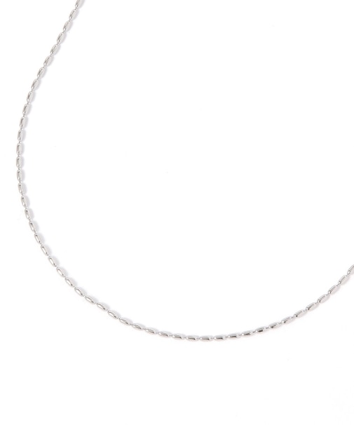 ステンレスシンプルチェーンネックレス/611943