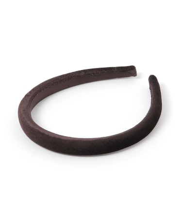 細ドームベロアカチューシャ/619097