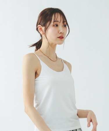 Fffit エフィット/カップ付きキャミUネック/625136