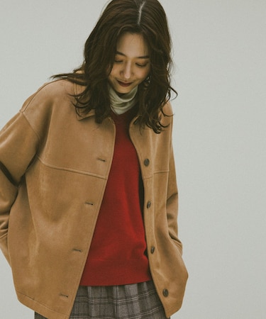 マシュマロスエードジャケット/632429