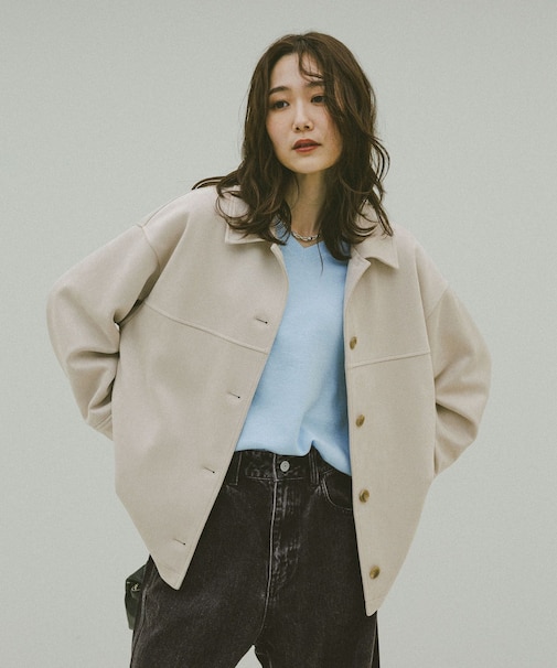 マシュマロスエードジャケット/632429