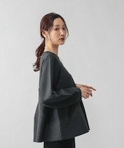 リッチライトペプラムプルオーバー/632671