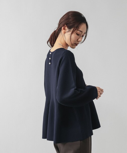 リッチライトペプラムプルオーバー/632671