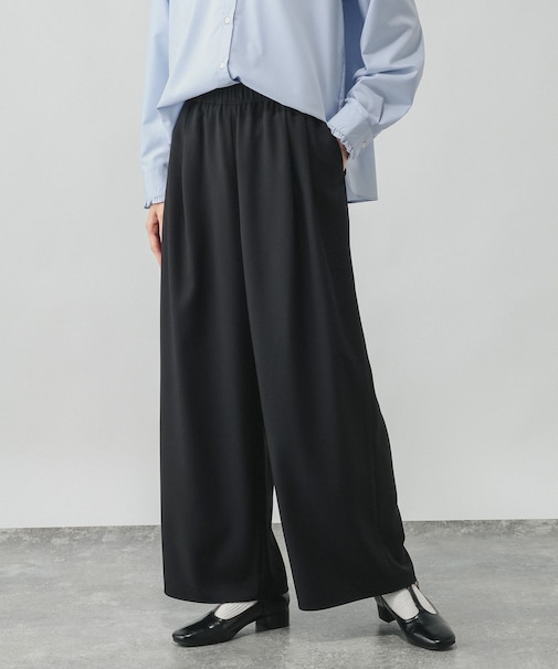 ギャザーイージーワイドパンツ/632953