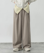 ギャザーイージーワイドパンツ/632953