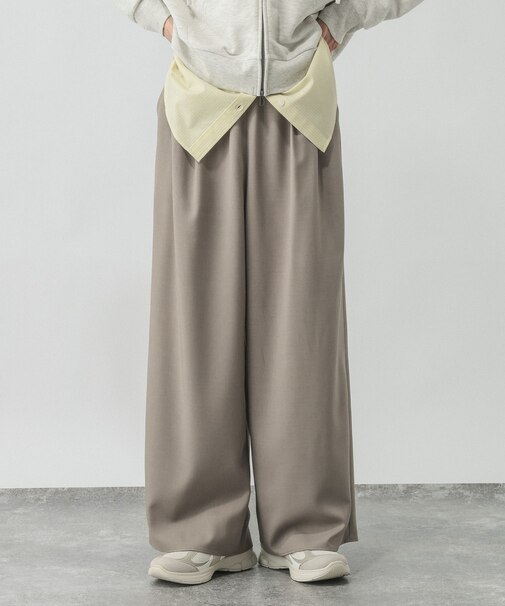 ギャザーイージーワイドパンツ/632953