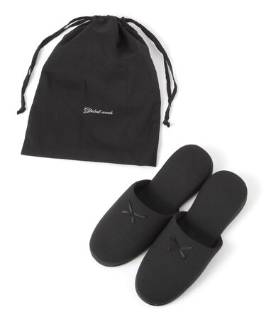 巾着付きオケージョンスリッパ/633595