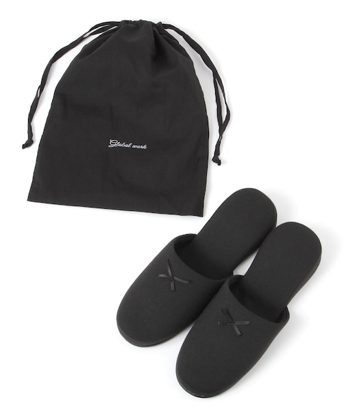 巾着付きオケージョンスリッパ/633595