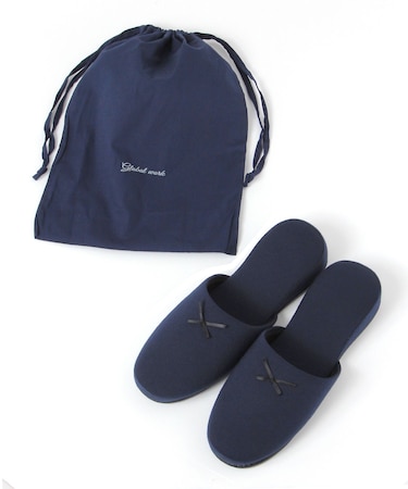 巾着付きオケージョンスリッパ/633595