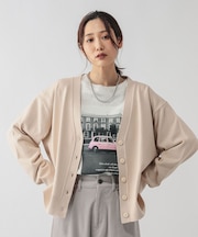 ドライタッチVネックカーディガン長袖/634143