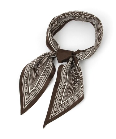 トライアングルプリントスカーフ/634189