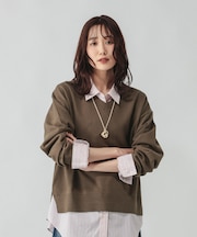 ドライタッチVネックプルオーバー長袖/634083