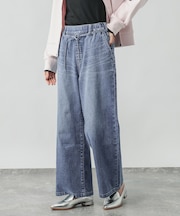 GOODデニムイージー綿麻パンツ/634610