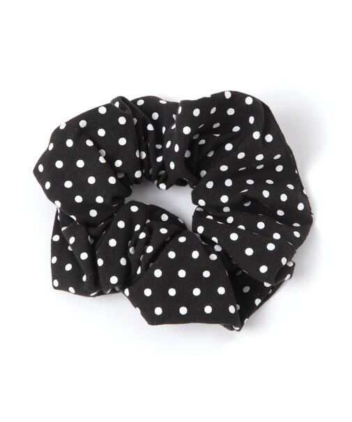 ドット柄シュシュ/635218