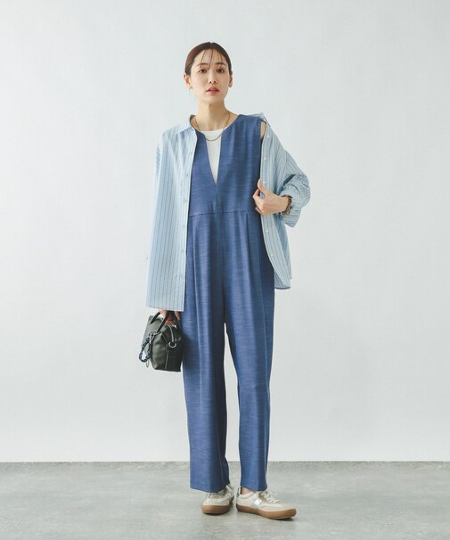 キーネックサロペット/636033