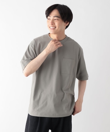 サラサラ快適DRYポケットTシャツ/636404