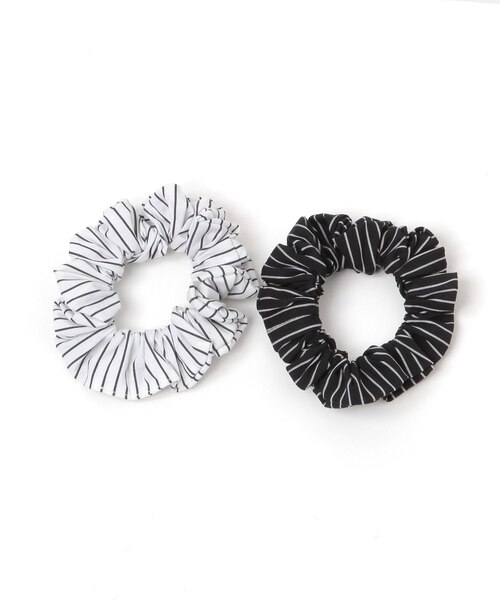 2点セットストライプシュシュ/637874｜グローバルワークの通販｜&mall