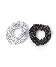 2点セットストライプシュシュ/637874