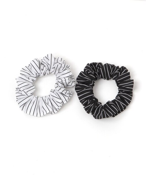 2点セットストライプシュシュ/637874