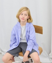 イージーケアフードシャツ長袖/キッズ/637846