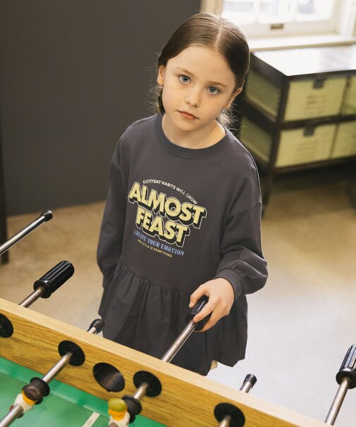  ヘビロッTEEバルーン長袖/キッズ/638307