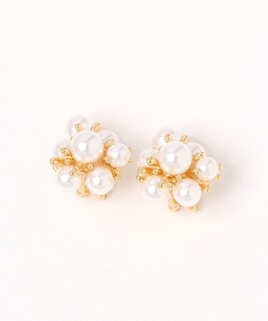 ゴージャスパールイヤリング/640187