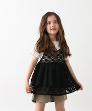 トクトク2SETチュニック＊半袖/キッズ/646218