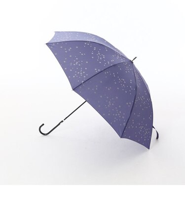 スター柄晴雨兼用ジャンプ長傘 雨傘
