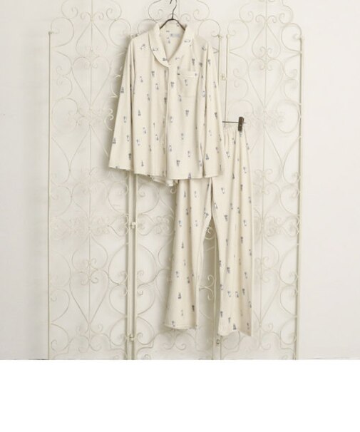 ウサギ柄パジャマセット