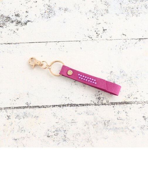 クリスタルキーホルダー