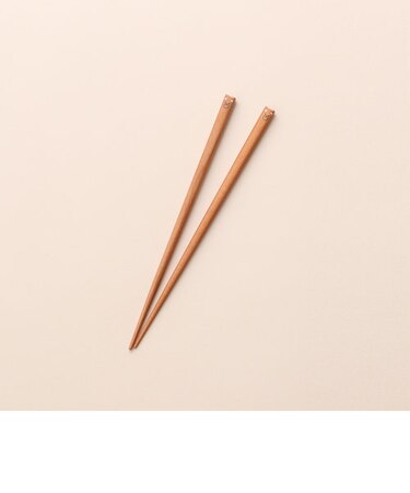 アニマルモチーフ付き箸/子ども用