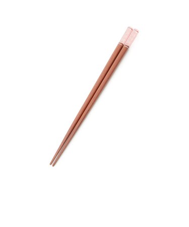 幾何学柄クリア箸/若狭塗