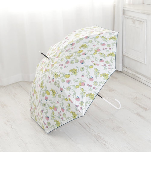 フルーツ柄 晴雨兼用 日傘 フルーツ柄晴雨兼用長傘 日傘｜アフタヌーンティー・リビングの通販