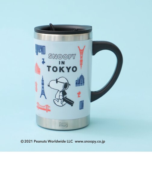 PEANUTS/ステンレススリムマグカップ
