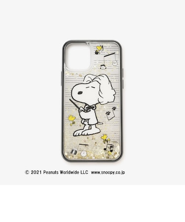オイルインiPhone12ケース/PEANUTS