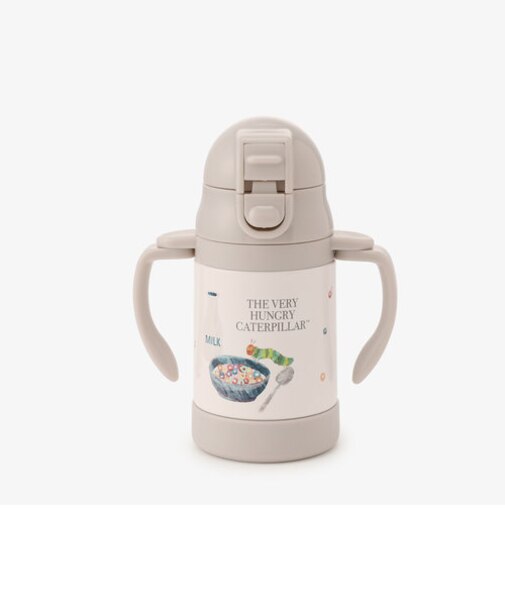 はらぺこあおむし/ストロー付きステンレスマグカップ