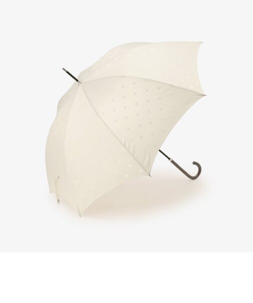 ドット柄長傘 雨傘