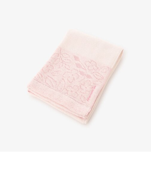 フラワー柄やわらかコンパクトバスタオル/肌を「いたわる」シリーズ