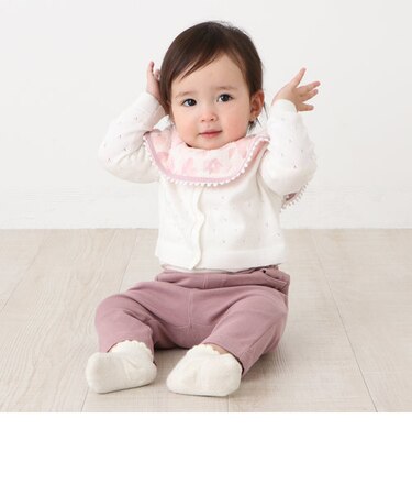 フラワー柄ラウンドスタイ