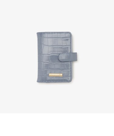 クロコ調カードケース