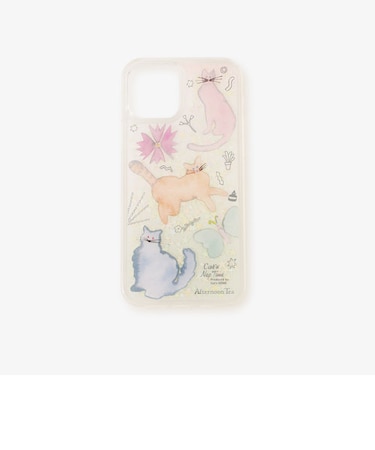 オイルインiPhone12ケース/Cat's NapTime/岡本果倫