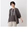 ステッチ刺繍スモックブラウス