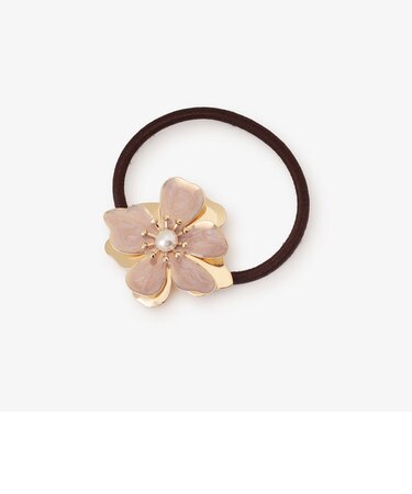 フラワーヘアゴム