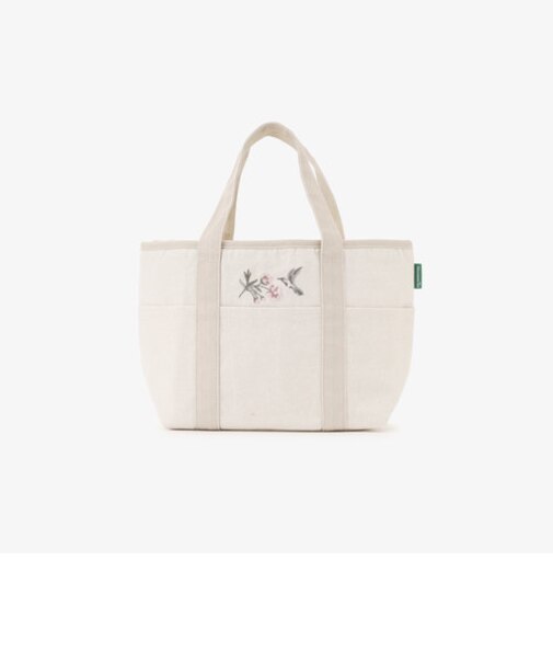 フラワーアート保冷ランチバッグ