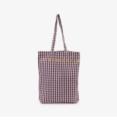 ギンガムチェックトートバッグ