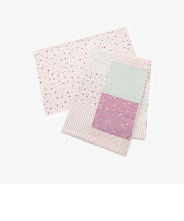 パッチワークベッドセット