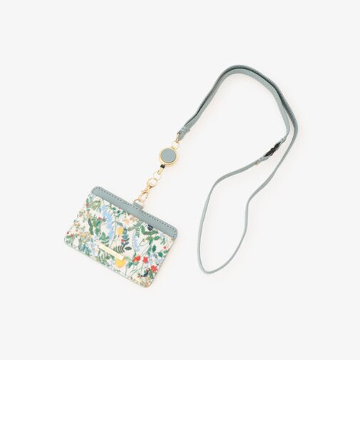 コードリール付きIDケース/リバティプリント