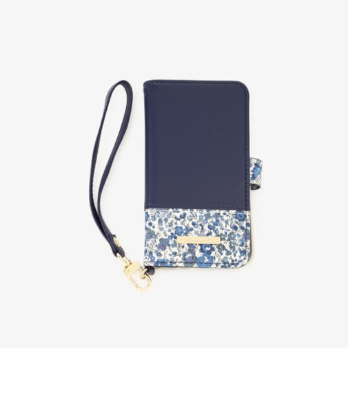 ブック型iPhone8/7/SE3・2ケース/リバティプリント