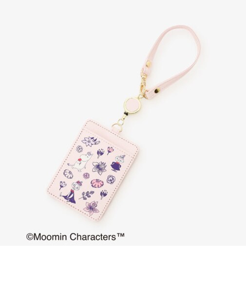 コードリール付きパスケース/Moomin×Afternoon Tea